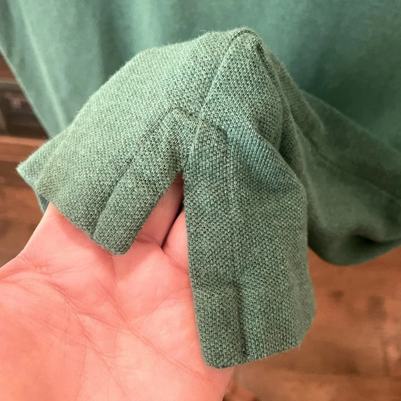 Polo Ralph Lauren men’s short sleeve cotton polo shirt SZ L forest green - Picture 7 of 9